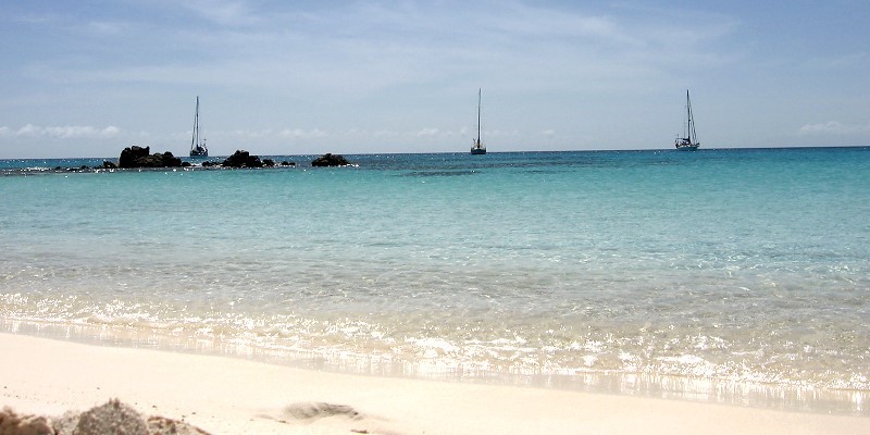 Ankern vor Playa Yaque, Venezuela