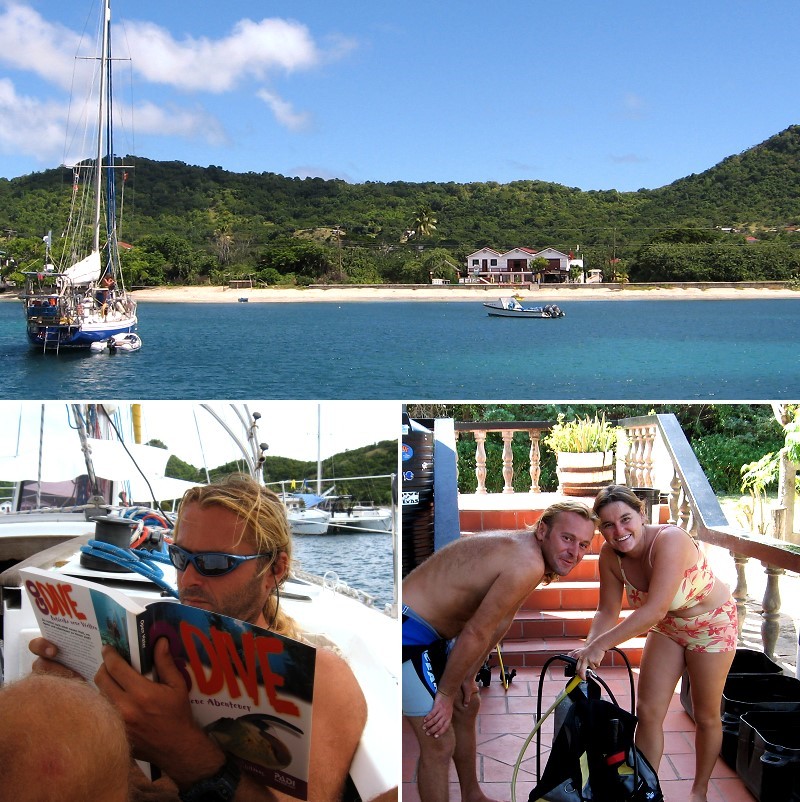 Tyrrel Bay, Carriacou, Tauchkurs