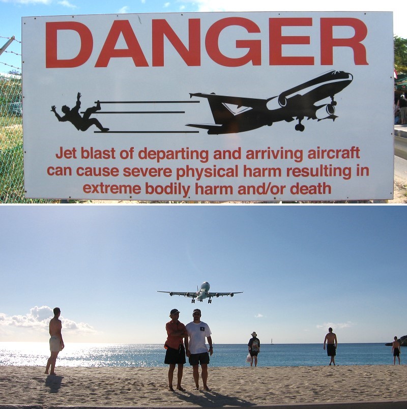 Maho Bay, St. Maarten - Segeln in der Karibik