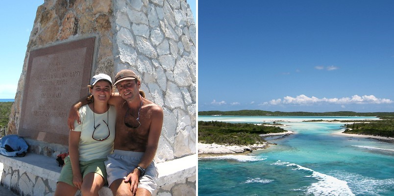 Long Island, Bahamas, Kolumbusdenkmal