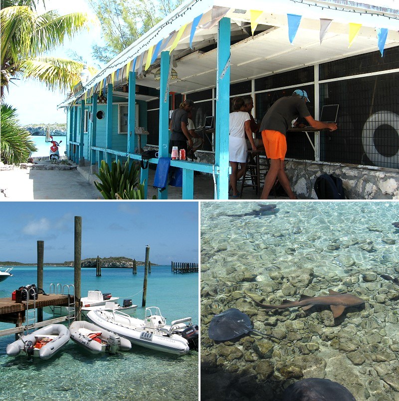 Staniel Cay Yachtclub, Exuma, Bahamas