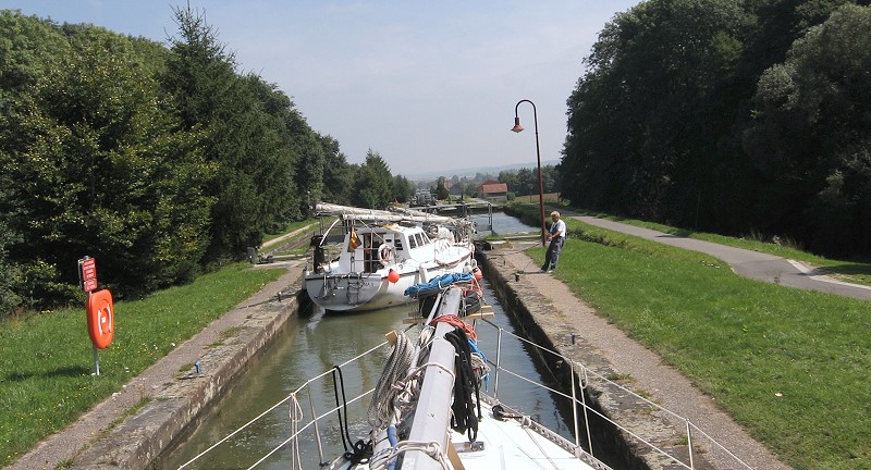 Schleusentreppe von Valdieu