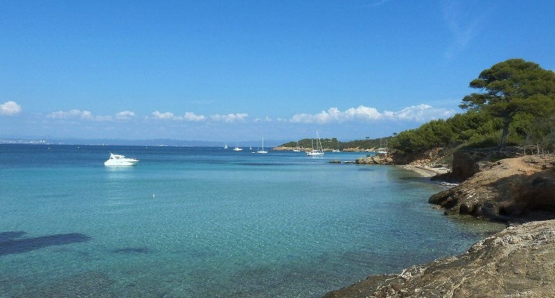 Plage de la Courtade, Île de Porquerolles