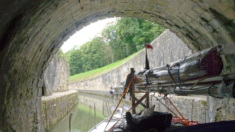 Ausfahrt aus dem Tunnel de Savoyeux