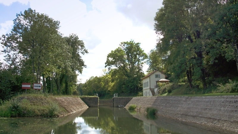 Unterwegs auf der Saône