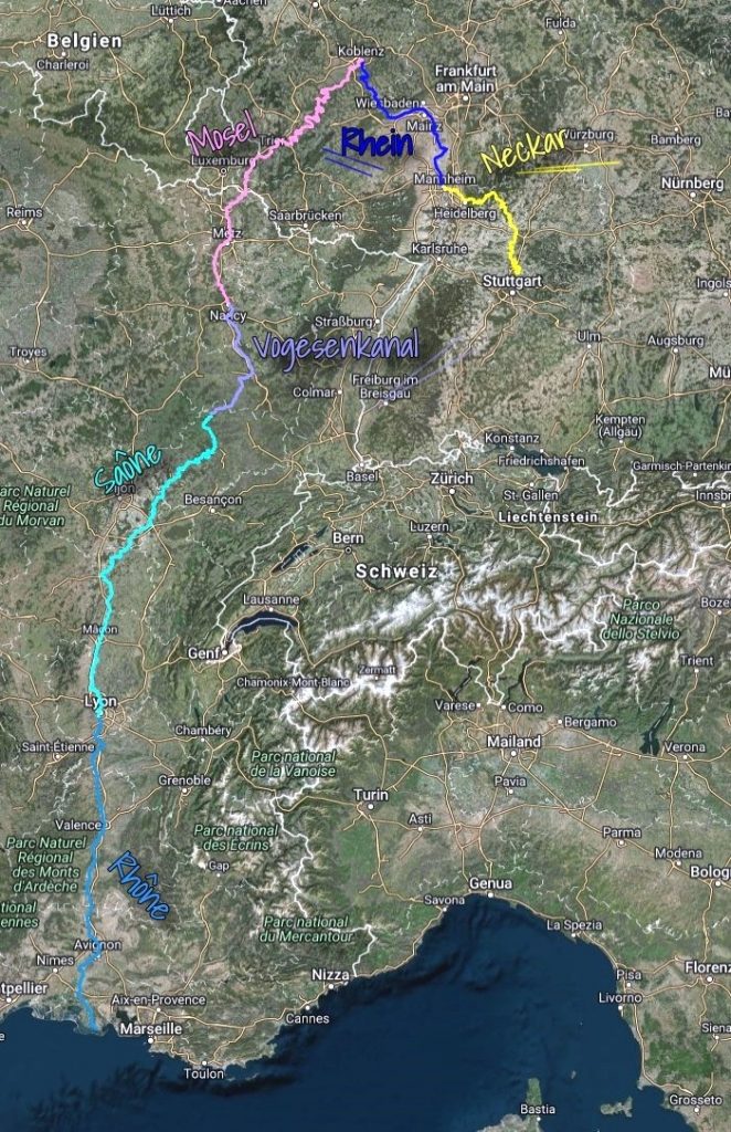 Französischer Fluss Zum Mittelmeer Mit Drei Buchstaben Fazit: Flüsse und Kanäle - Segel & Reise Blog Planet Dude