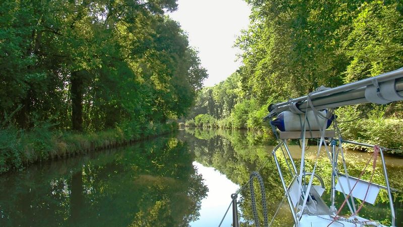 Fahrt im Vogesenkanal, ein Märchen