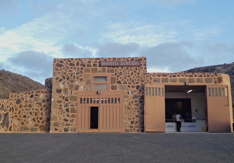 Gebäude des Salzshops, Salinen von Janubio, Lanzarote